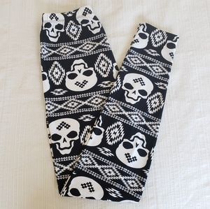Skull Leggings One Size Fits Most